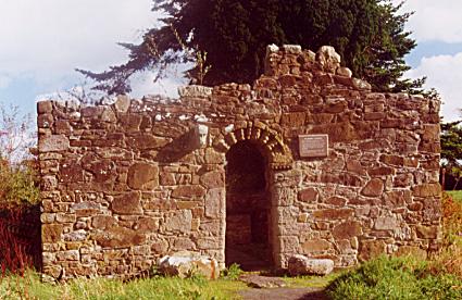 1098. Kilbunny Church ruins - 11th century 